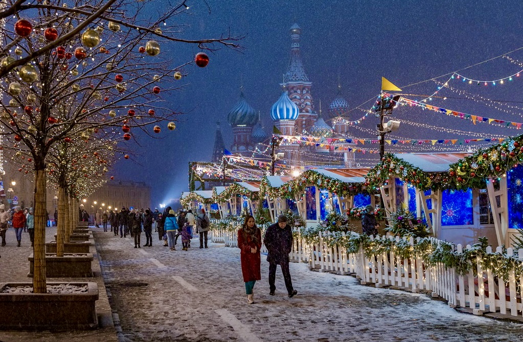 Christmas Markets in Moscow 2022